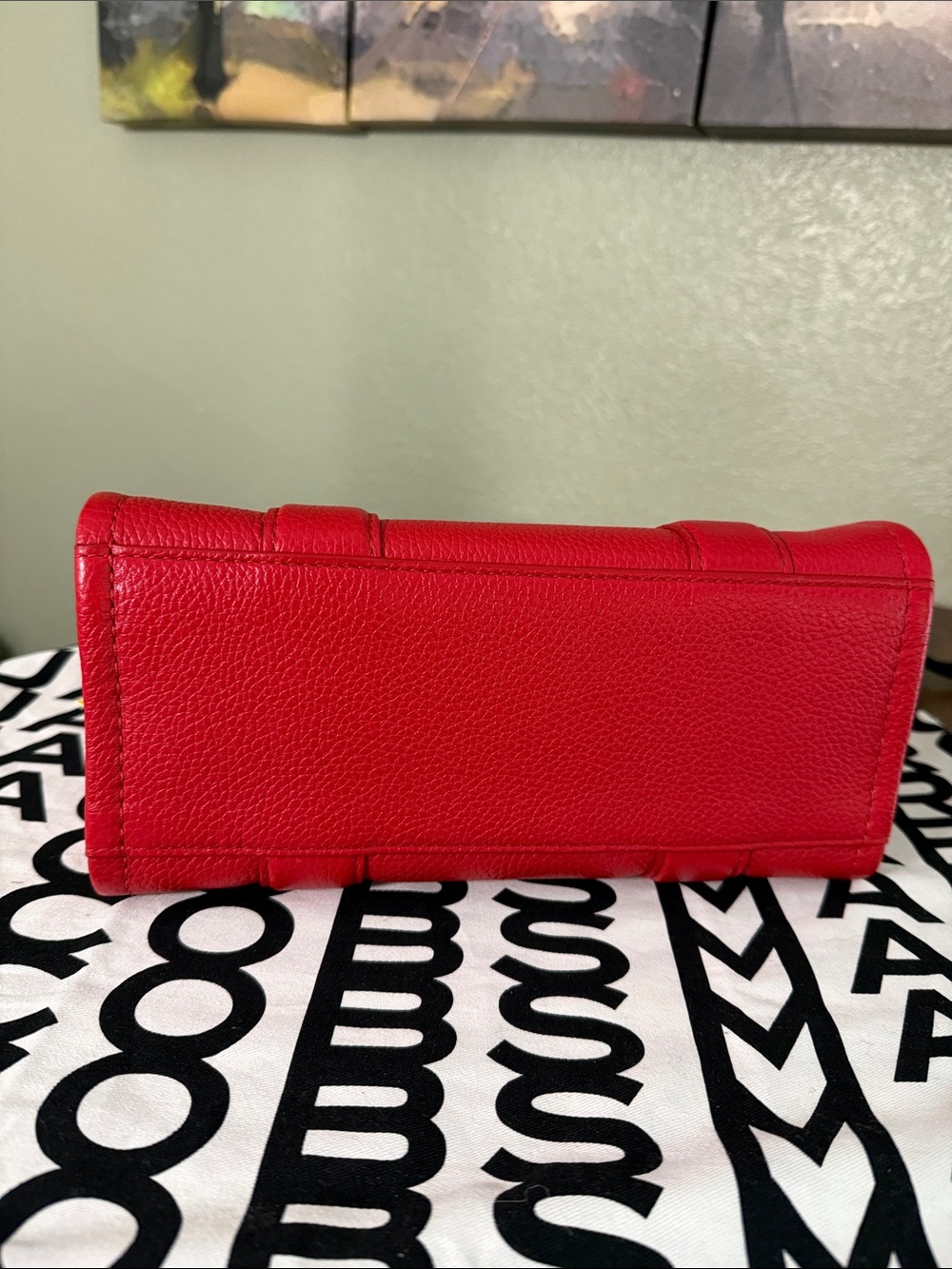 Marc Jacobs The Leather Small Tote Bag' - Picture 8 of 13
